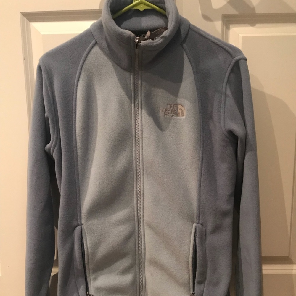 North face fleece zip